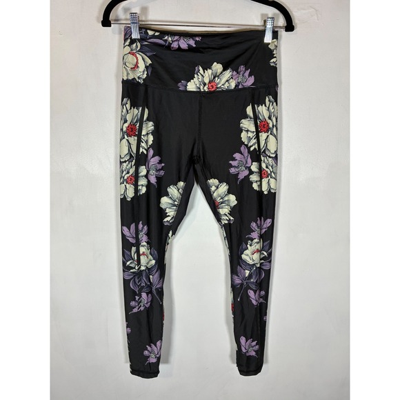 RBX Pants - RBX Medium Floral High Waisted Performance Leggings Yoga Athletic Pants